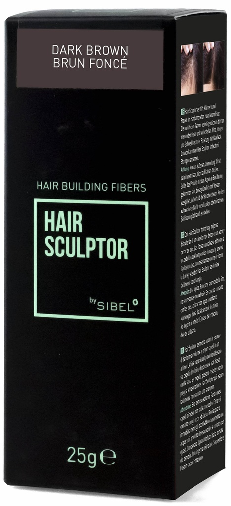 HAIR SCULPTOR CASTAÑO OSCURO FIBRES 25GR SIN