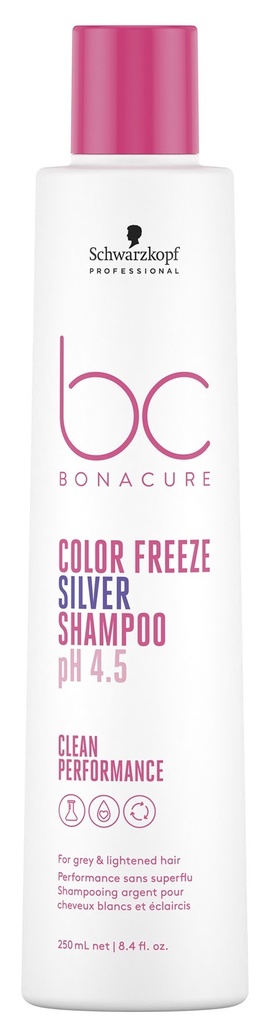 BC PH4.5 COLOR FREEZE XAMPU SILVER 250ml SCH