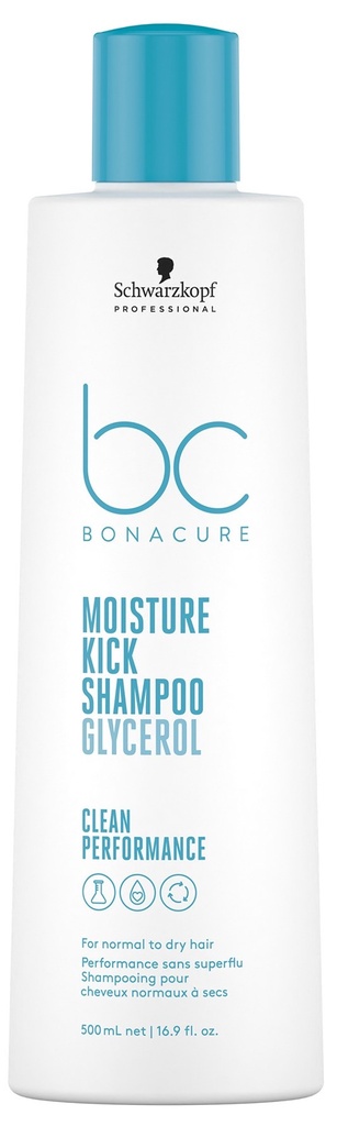 BC MOISTURE KICK CHAMPÚ GLICEROL 500ml  SCH