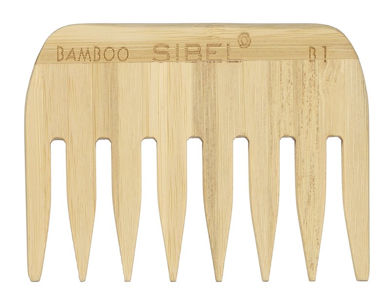 PEINE BAMBOO B1 AFRO ANTIESTATICO FUSTA 9cm SIN