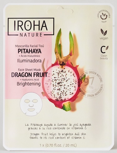 IROHA PITAHAYA + ÁCIDO HIALURONICO TISU  MT-IN/27 (15)SEN