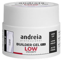 [0BGLVC44] ANDREIA BUILDER GEL LOW VISCOSITY CLEAR 44Gr