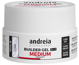 [0BGMVC22] ANDREIA BUILDER GEL MEDIUM VISCOSITY CLEAR 22Gr