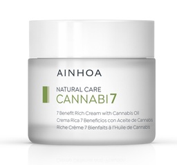 [R2601] CANNABI7 CREMA RICA 7 BENEFICIOS CON ACEITE DE CANNABIS 50ml AIN