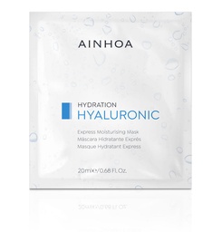 [R8008N X10] HYALURONIC MÁSCARA HIDRATANTE EXPRÉS / 10 UNIDADES 20ml AIN