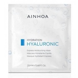 [MASKHYALU] MÁSCARA ALGINATOS  HIDRATANTE HYALURONIC  / 10 Unidades 80mlx25gunid AIN