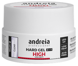 [0BGHVC22] ANDREIA HARD GEL HIGH VISCOSITY CLEAR  22GR