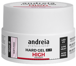 [0BGHVSP22] ANDREIA HARD GEL HIGH VISCOSITY SOFT PINK  22GR