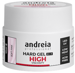 [0BGHVSP44] ANDREIA HARD GEL HIGH VISCOSITY SOFT PINK  44GR