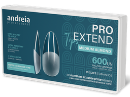 [1ANT002] ANDREIA PRO EXTEND TIPS MEDIUM ALMOND 600UN