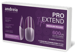 [1ANT003] ANDREIA PRO EXTEND TIPS MEDIUM ROUND 600UN