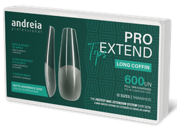 [1ANT005] ANDREIA PRO EXTEND TIPS LONG COFFIN 600UN