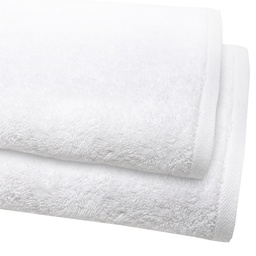 [SEC73061] TOALLA RIZO AMERICANO NIZA BLANCA 500GR/M2 100x150 SEC