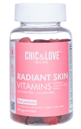 [CLVIT017] CHICLOVE GUMMIES RADIANT SKIN VITAMINS 60u