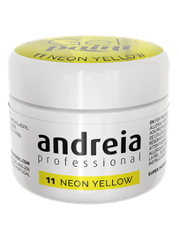 [1AGP011] ANDREIA GEL PAINT 11 NEON YELLOW 4gr