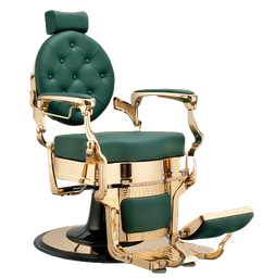 [WERZBH012.A359] MUDI SILLON BARBERO BUZZ GOLD DARK GREEN WEE