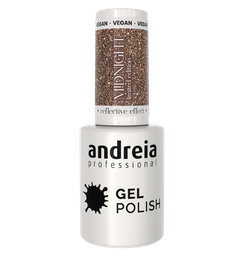 [0URCMD002                                                                                                                                       ] ANDREIA GEL POLISH MD2 - 10.5ML - MIDNIGHT - REFLECTIVE EFFECT