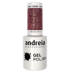 [0URCMD003                                                                                                                                       ] ANDREIA GEL POLISH MD3 - 10.5ML - MIDNIGHT - REFLECTIVE EFFECT