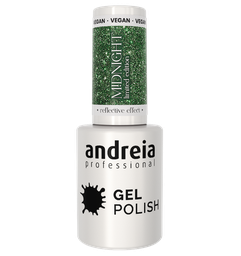 [0URCMD004                                                                                                                                       ] ANDREIA GEL POLISH MD4 - 10.5ML - MIDNIGHT - REFLECTIVE EFFECT