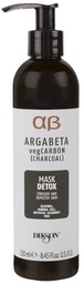 [101256DAVCMA250] ARGABETA VEGCARBON DETOX MASK 250ml DIK