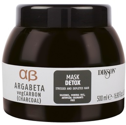 [101256DAVCMA500] ARGABETA VEGCARBON DETOX MASK 500ml DIK