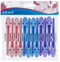 [1106N4432400] PINZA SEPARADORA MECHAS COLORES GRANDES 12u  SIN